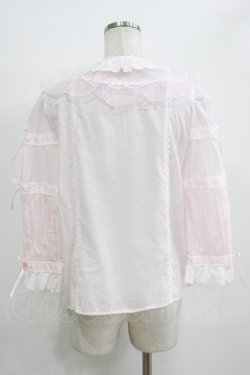 画像3: Angelic Pretty / ハートお花レースブラウス Free ピンク H-25-12-27-1037-AP-BL-NS-ZH