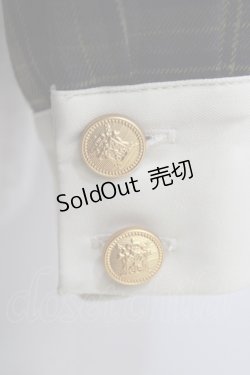 画像4: an another angelus / クレリック衿チェックペプラムシャツ Free GREEN×NV H-25-12-27-1040-CA-TO-NS-ZH