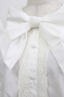 画像4: axes femme kawaii / フラット衿ブラウス M オフ H-25-12-27-1041-AX-BL-NS-ZH