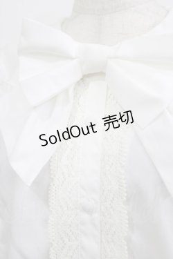 画像4: axes femme Kawaii / フラット衿ブラウス M オフ H-25-12-27-1041-AX-BL-NS-ZH