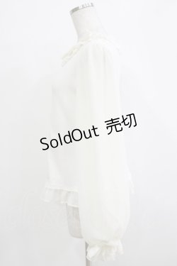 画像2: Angelic Pretty / Trio Ribbonカットソー Free アイボリー H-25-12-27-1042-AP-TO-NS-ZH