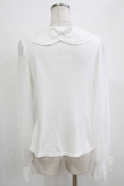 画像3: Angelic Pretty / Cuteロゴ刺繍カットソー Free オフ H-25-12-27-1043-AP-TO-NS-ZH