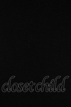 画像4: an another angelus / 袖口リボンチョーカーニットプルオーバー Free BLACK H-25-12-27-1044-CA-TO-NS-ZH