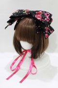 metamorphose / Lady Fruitリボンヘッドドレス  ブラック H-25-12-27-1051-ME-AC-NS-ZH