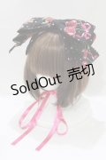 metamorphose / Lady Fruitリボンヘッドドレス  ブラック H-25-12-27-1051-ME-AC-NS-ZH