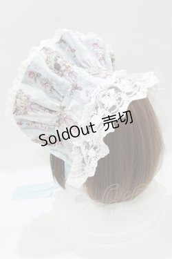 画像2: Royal Princess Alice / Rococo Rose Catボンネット  ブルー H-25-12-27-1053-LO-AC-NS-ZH