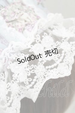 画像3: Royal Princess Alice / Rococo Rose Catボンネット  ブルー H-25-12-27-1053-LO-AC-NS-ZH