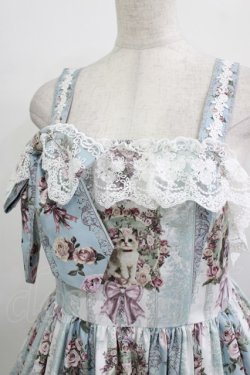 画像5: Royal Princess Alice / Rococo Rose Catジャンパースカート Free ブルー H-25-12-27-1005-LO-OP-NS-ZH
