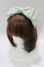 画像1: Royal Princess Alice / Animal Picnic Rendezvous・森庭ミカコラボ/カチューシャ  ミント H-25-12-27-1065-LO-AC-NS-ZH (1)
