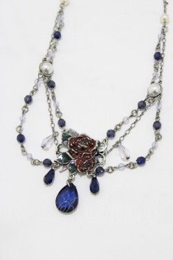 画像1: axes femme / axes femme × 執事喫茶スワロウテイルコラボレーション ネックレス/Follow your bliss  レッド H-25-12-27-1072-AX-AC-NS-ZH