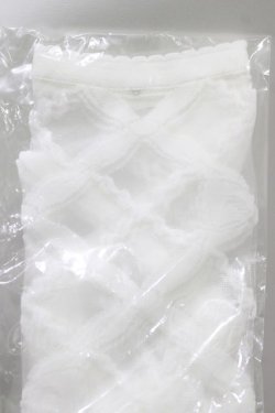 画像3: Angelic Pretty / Airy Crossオーバーニー  オフ H-25-12-27-1075-AP-ZA-NS-ZH