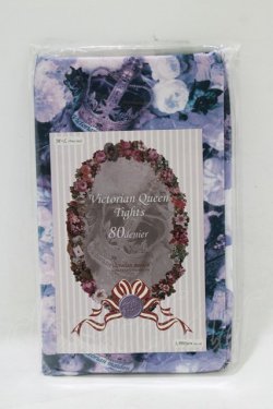 画像1: Victorian maiden / Victorian Queen タイツ  ブルー H-25-12-27-1076-CL-AC-NS-ZH