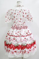 画像3: BABY,THE STARS SHINE BRIGHT / Juicy Strawberry Memory柄ワンピース Free オフ白 H-25-12-27-1001-BA-OP-NS-ZH (3)