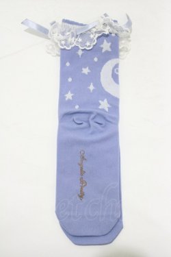 画像2: Angelic Pretty / Dreamy Starクルー丈ソックス  ラベンダー H-25-12-27-1082-AP-ZA-NS-ZH