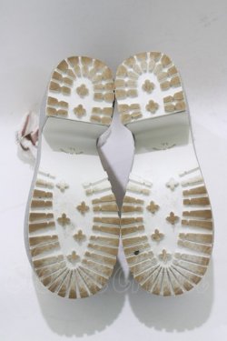 画像4: Ank Rouge / パールキラキラリボン厚底シューズ LL/25〜25.5cm ピンク H-25-12-27-1083-CA-SH-NS-ZH