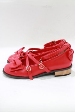 画像2: Angelic Pretty / Tea Party Shoes LL/約25.5cm レッド H-25-12-27-1084-AP-SH-NS-ZH