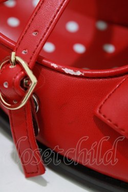 画像6: Angelic Pretty / Tea Party Shoes LL/約25.5cm レッド H-25-12-27-1084-AP-SH-NS-ZH