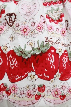 画像4: BABY,THE STARS SHINE BRIGHT / Juicy Strawberry Memory柄ワンピース Free オフ白 H-25-12-27-1001-BA-OP-NS-ZH