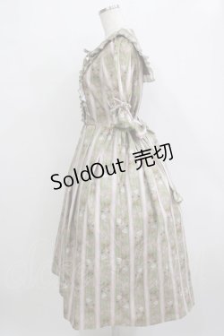 画像2: axes femme Kawaii / RosyBear柄ワンピース M グリーン H-25-12-27-1010-AX-OP-NS-ZH