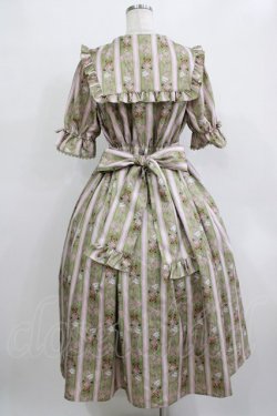 画像3: axes femme kawaii / RosyBear柄ワンピース M グリーン H-25-12-27-1010-AX-OP-NS-ZH