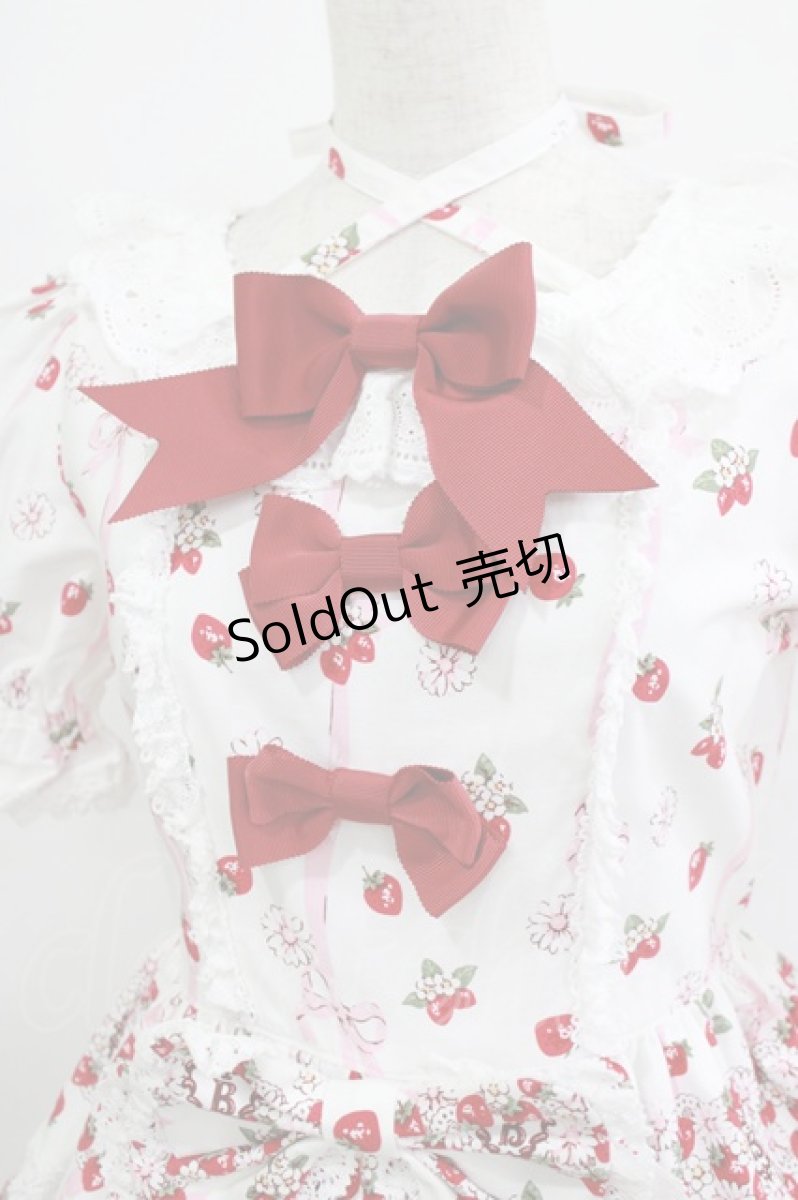 画像5: BABY,THE STARS SHINE BRIGHT / Juicy Strawberry Memory柄ワンピース Free オフ白 H-25-12-27-1001-BA-OP-NS-ZH (5)