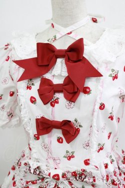画像5: BABY,THE STARS SHINE BRIGHT / Juicy Strawberry Memory柄ワンピース Free オフ白 H-25-12-27-1001-BA-OP-NS-ZH