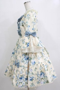 画像2: axes femme kawaii / アンティークローズ柄ワンピース M 生成り H-25-12-27-1012-AX-OP-NS-ZH