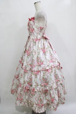 画像2: metamorphose / シャーロットティアードジャンパースカート サイズ1 オフ白系 H-25-12-27-1015-ME-OP-NS-ZH