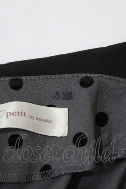 画像4: m petit by misako / ドットフロッキーワンピース L グレー H-25-12-27-1018-LO-OP-NS-ZH