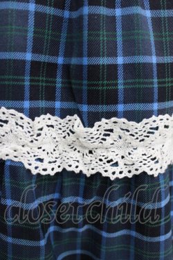 画像4: axes femme kawaii / タータンチェックジャンスカ M ブルー H-25-12-27-1002-AX-OP-NS-ZH