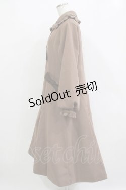 画像2: m petit by misako / TT*AOKロングコート L ブラウン H-25-12-27-1020-LO-CO-NS-ZH