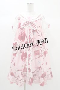 To Alice / りんごジャムワンピース S ピンク H-25-12-28-029-LO-OP-NS-ZH