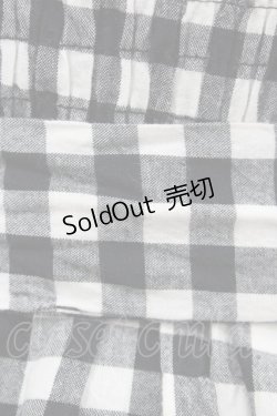 画像3: Amavel / ギンガムチェックジャンパースカート Free ブラック H-25-12-28-031-CA-OP-NS-ZH