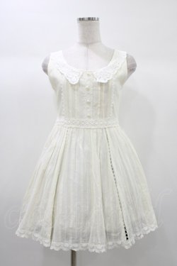 画像1: Amavel / レースカラーワンピース Free 生成り H-25-12-28-032-CA-OP-NS-ZH