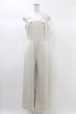 画像1: LEBECCA boutique / 奮励努力のサロペット Free アイボリー H-25-12-28-005-EL-OP-NS-ZH