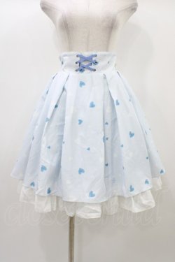 画像1: Amavel / Topping Heart Sugarスカート Free サックス H-25-12-28-037-CA-SK-NS-ZH