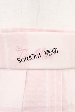 画像3: To Alice / チェックプリーツスカート S ピンク H-25-12-28-040-LO-SK-NS-ZH