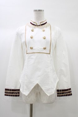 画像1: To Alice / ダブルボタンブラウス S オフ H-25-12-28-045-LO-BL-NS-ZH