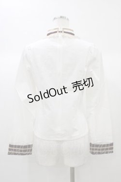 画像2: To Alice / ダブルボタンブラウス S オフ H-25-12-28-045-LO-BL-NS-ZH