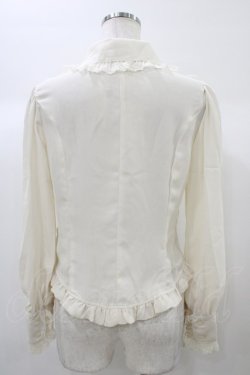 画像2: Innocent World / ３段レース丸衿ブラウス M 生成り H-25-12-28-054-IW-BL-NS-ZH