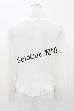 画像2: Innocent World / ３段レース丸衿ブラウス M 生成り H-25-12-28-054-IW-BL-NS-ZH