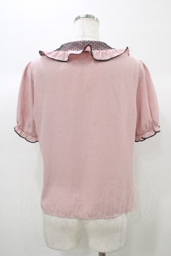 画像2: To Alice / フリルブラウス M ピンク H-25-12-28-060-LO-BL-NS-ZH