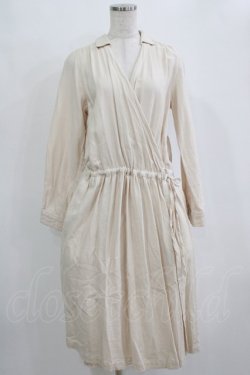 画像1: RNA / カシュクールワンピース Free アイボリー H-25-12-28-1023-PU-OP-KB-ZH