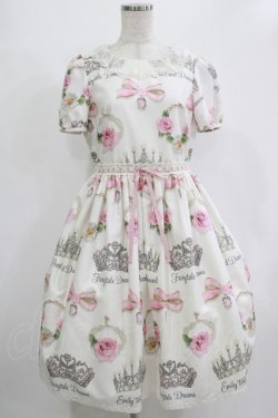 画像1: Emily Temple cute / Princessワンピース  オフホワイト H-25-12-28-1003-ET-OP-KB-ZH