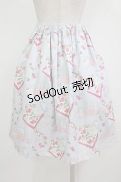画像3: Emily Temple cute / Pocketチェリースカート  サックス H-25-12-28-1025-ET-SK-KB-ZH