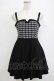 画像1: PUNK RAVE / Swallow gird stitching suspenders punk little black dress XS 黒 H-25-12-28-1026-PU-OP-KB-ZH (1)