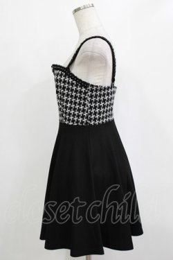 画像2: PUNK RAVE / Swallow gird stitching suspenders punk little black dress XS 黒 H-25-12-28-1026-PU-OP-KB-ZH