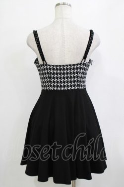 画像3: PUNK RAVE / Swallow gird stitching suspenders punk little black dress XS 黒 H-25-12-28-1026-PU-OP-KB-ZH