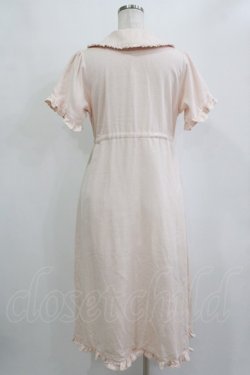 画像3: merry jenny / rabbit刺繍ガーゼワンピース  ピンク H-25-12-28-1030-LO-OP-KB-ZH