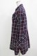 画像2: PEACE NOW / チェックシャツワンピース  ネイビー H-25-12-28-1033-PU-OP-KB-ZH (2)
